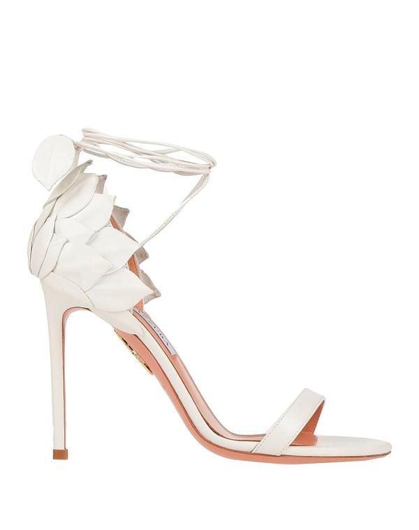 アクアズーラ レディース シューズ サンダル AQUAZZURA White ホワイト