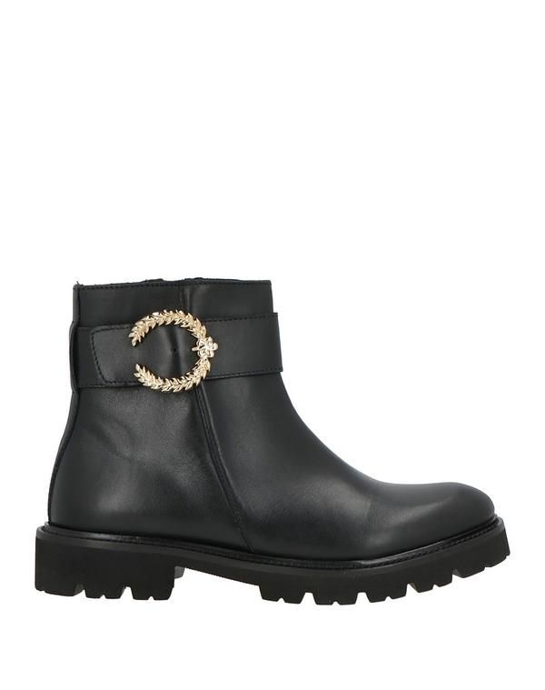 ポリーニ レディース シューズ ブーツ・レインブーツ ショートブーツ POLLINI Black ブラック