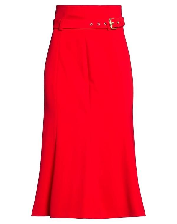ブティックモスキーノ レディース ボトムスカート BOUTIQUE MOSCHINO Red レッド