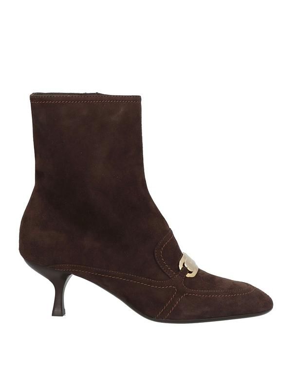 フェラガモ レディース シューズ ブーツ・レインブーツ ショートブーツ FERRAGAMO Dark Brown ブラウン