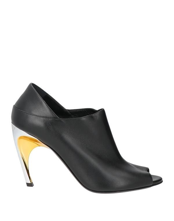マックイーン レディース シューズ ブーツ・レインブーツ ショートブーツ MCQUEEN Black ブラック 92,290円