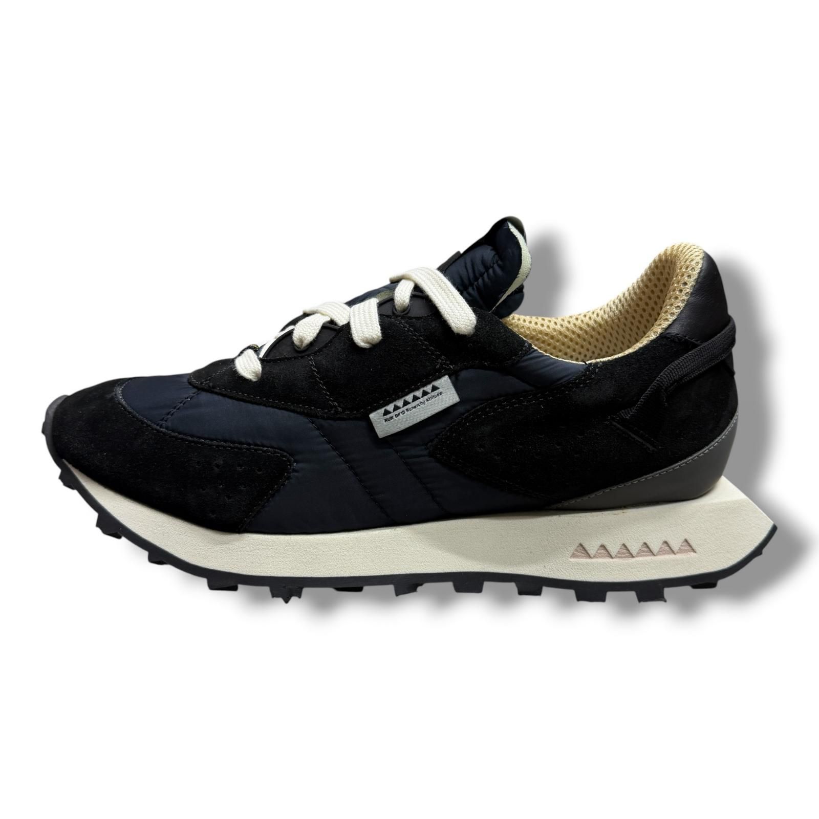 参考上代73700円 未使用 RUN OF KRIPTO スニーカー ランオブ ブラック