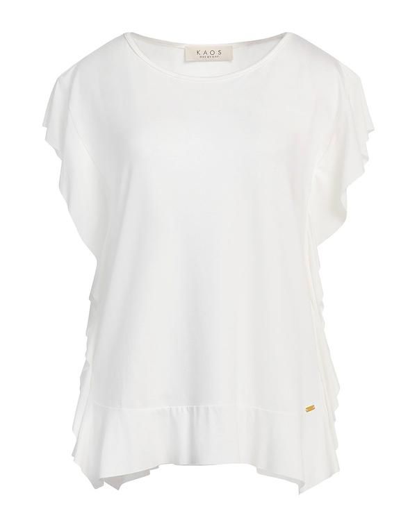 カオス レディース トップス Tシャツ KAOS White ホワイト