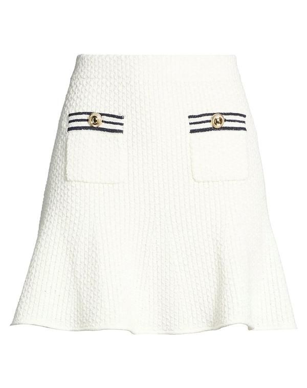 セルフ・ポートレイト レディース ボトムスカート SELFPORTRAIT White ホワイト