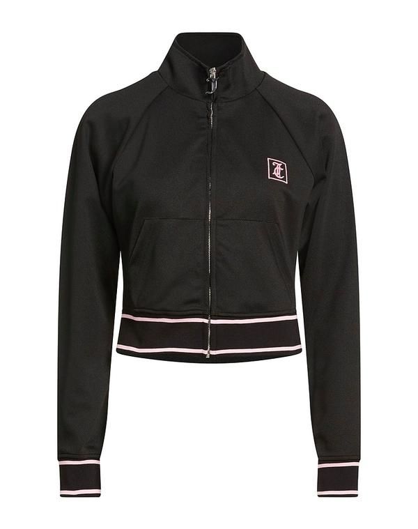 ジューシークチュール レディース アウター パーカー・スウェット JUICY COUTURE SPORT Black ブラック