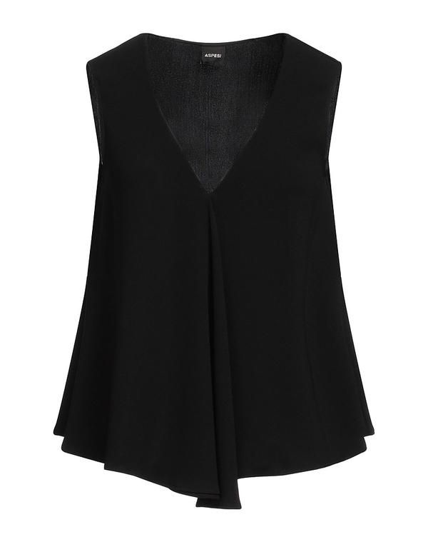 アスペジ レディース トップス シャツ ASPESI Black ブラック