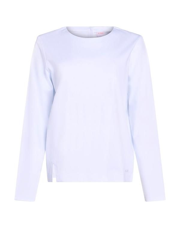 サンシックスティーエイト レディース トップス Tシャツ SUN 68 White ホワイト
