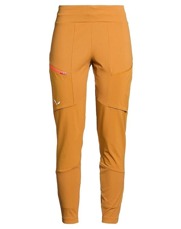サレワ レディース ボトムス レギンス SALEWA Mustard マスタード