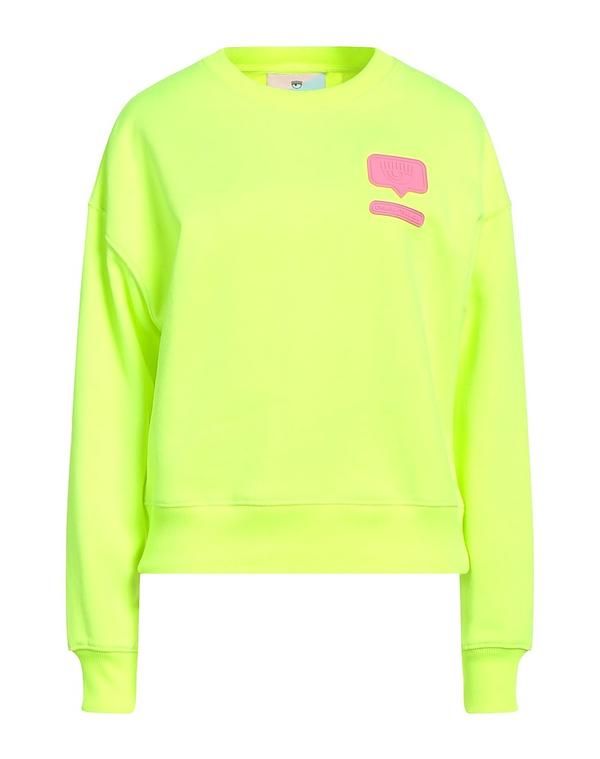 シアラフェラーニ レディース アウター パーカー・スウェット CHIARA FERRAGNI Lime Green ライム
