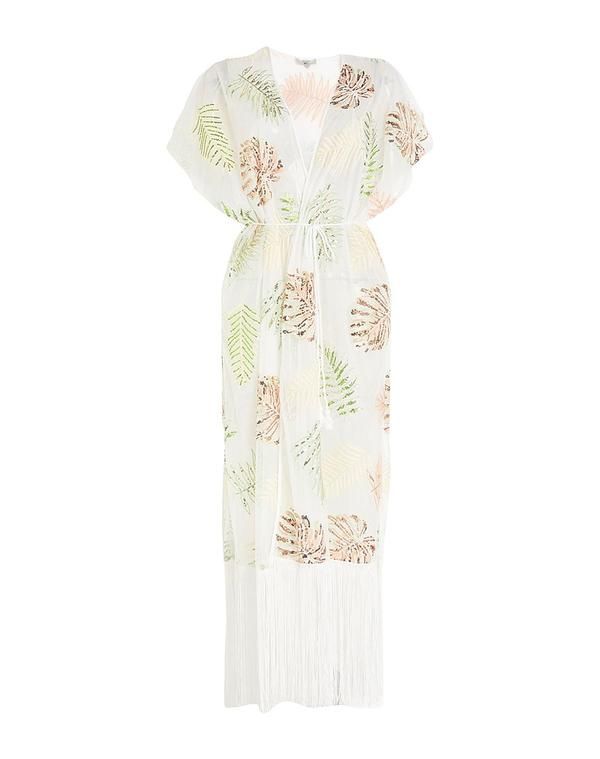 ツインセット レディース 水着 ボトムスのみ ビーチドレス TWINSET White ホワイト