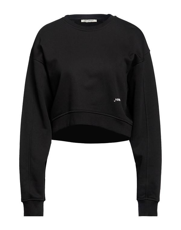 ヒンノミネイト レディース アウター パーカー・スウェット HINNOMINATE Black ブラック