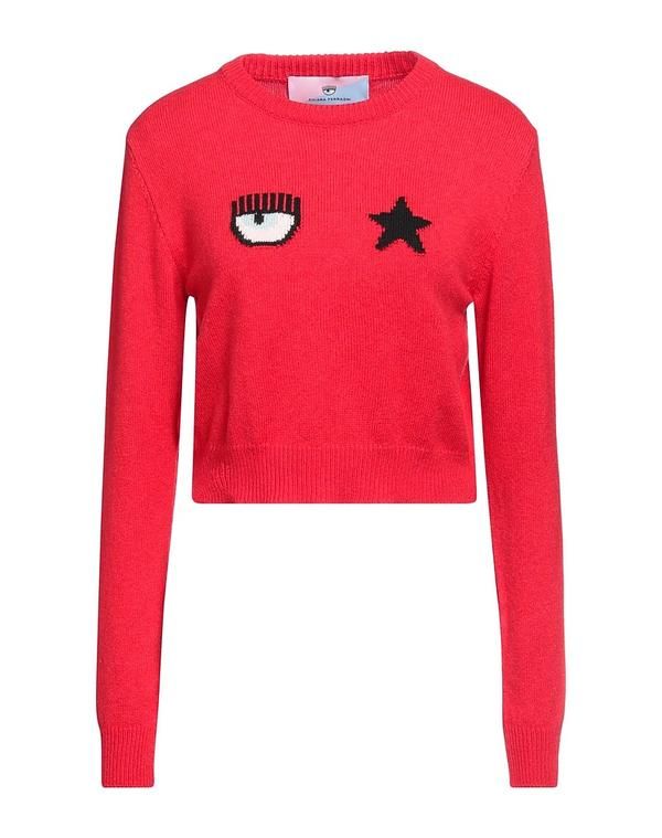 シアラフェラーニ レディース トップス シャツ プルオーバー CHIARA FERRAGNI Red レッド