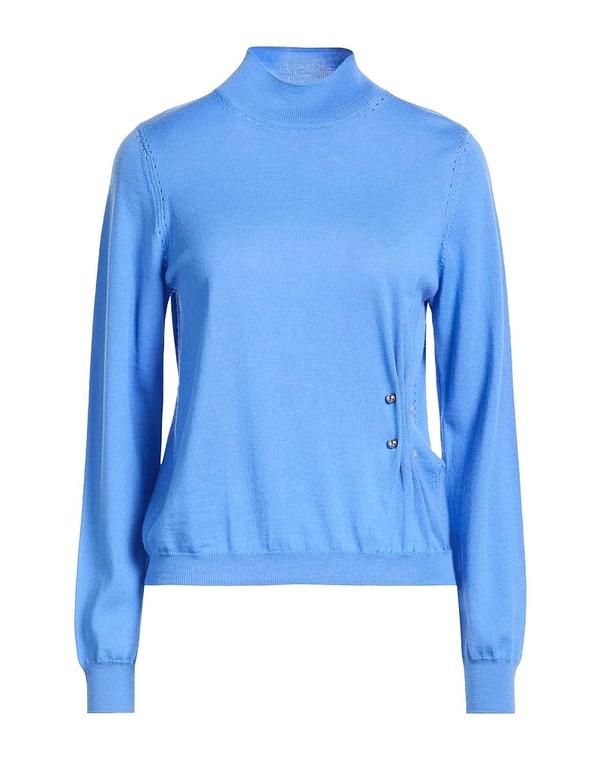 リュージョー レディース アウター ニット・セータートルネック LIU JO Azure Blue ブルー