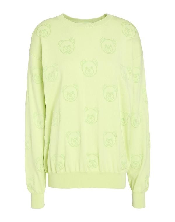 モスキーノ レディース トップス シャツ プルオーバー MOSCHINO Lime Green ライム