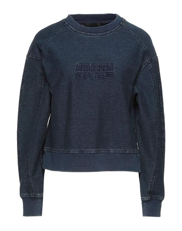 アルベルタ フェレッティ レディース アウター パーカー・スウェット ALBERTA FERRETTI Blue ブルー