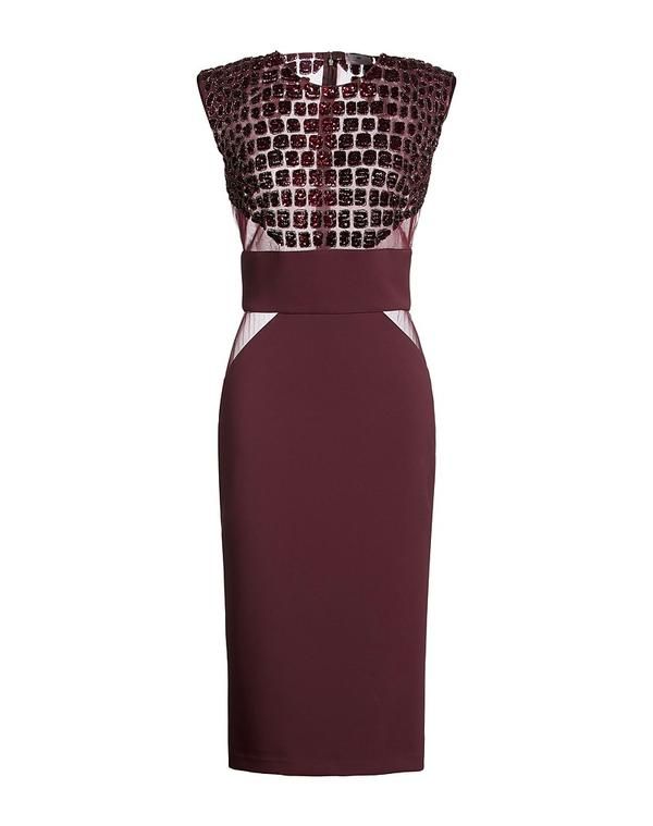 エリザベッタフランキ レディース トップス ワンピース ELISABETTA FRANCHI Brown ブラウン