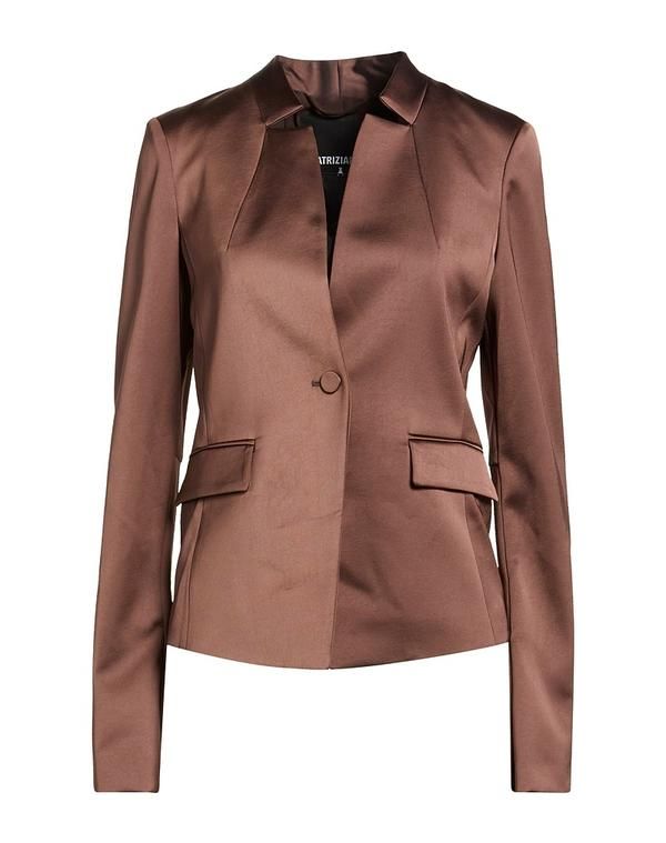 パトリツィア ペペ レディース アウター ジャケット・ブルゾン テーラードジャケット PATRIZIA PEPE Chocolate Brown ブラウン 54,480円