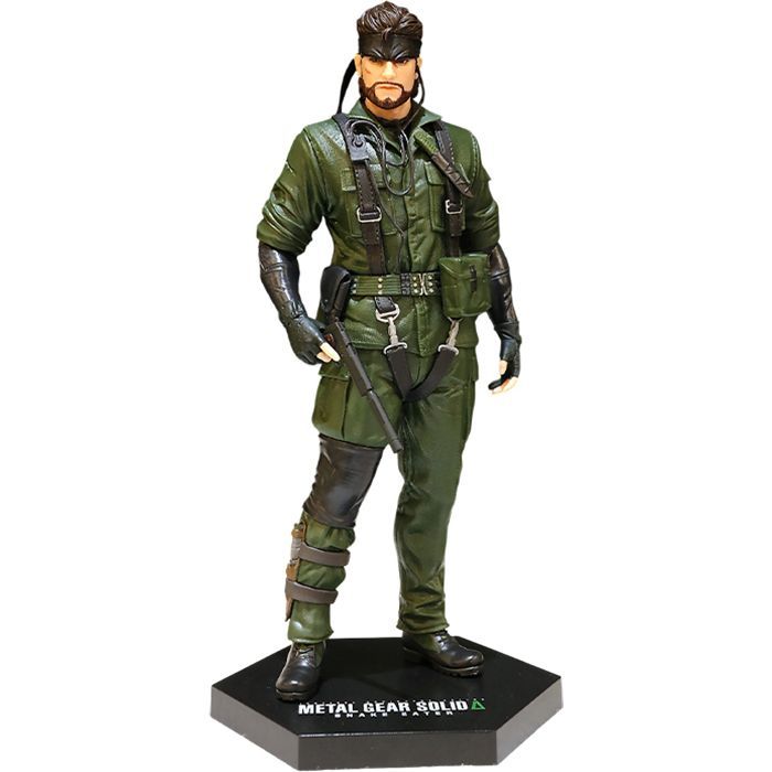 lGearSolid ネイキッド・スネーク ザ・ボス オセロット エヴァ 4種セット】 METAL GEAR SOLID Δ: SNAKE EATER フィギュアコレクション