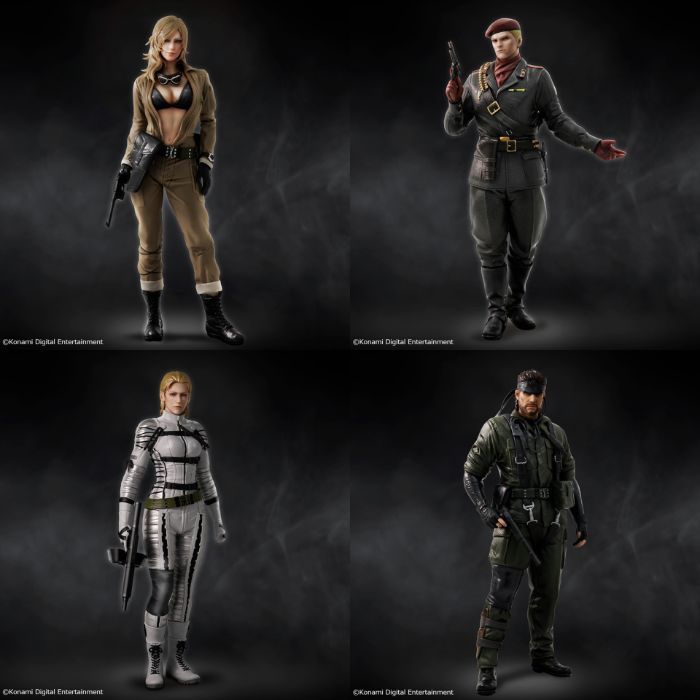 4種セット】 METAL GEAR SOLID Δ: SNAKE EATER フィギュアコレクション