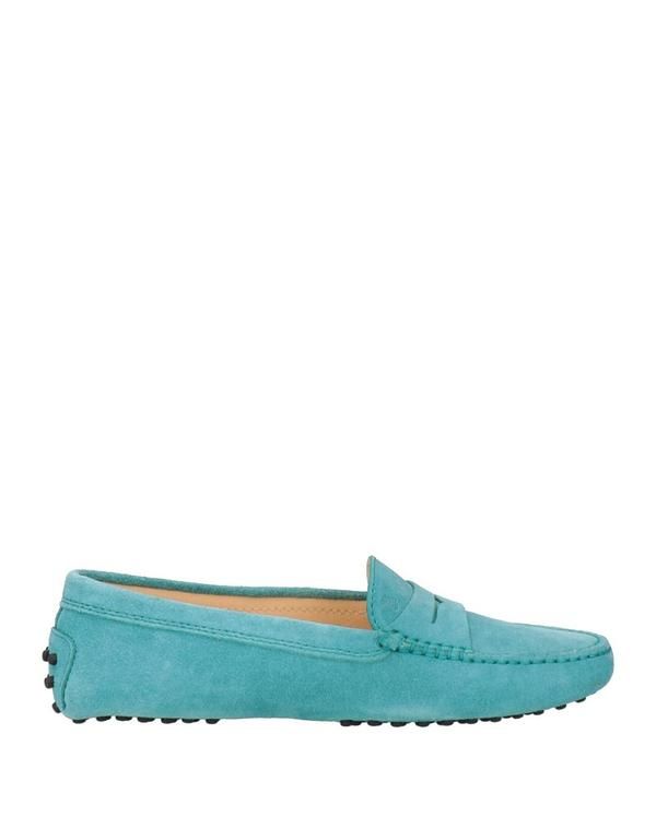 トッズ レディース シューズ スリッポン・ローファー モカシン TODS Turquoise Blue ブルー