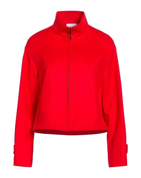 アクリス レディース アウター ジャケット・ブルゾン AKRIS Red レッド