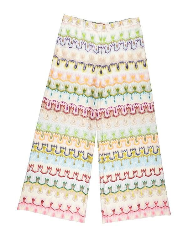 ミッソーニ レディース ボトムス カジュアルパンツ MISSONI Pink ピンク