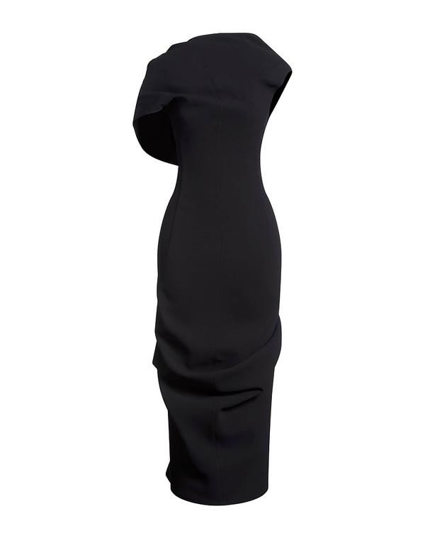 ジャクエムス レディース トップス ワンピース ワンショルダードレス JACQUEMUS Black ブラック