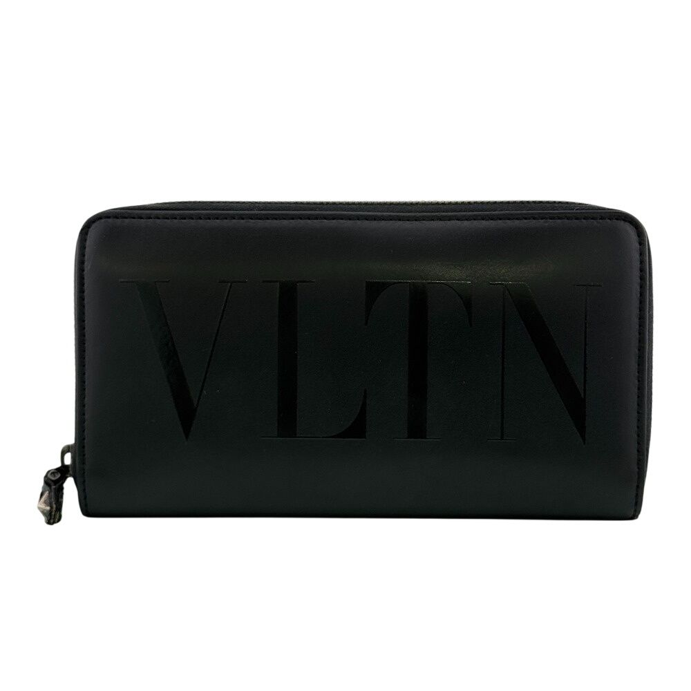 ヴァレンティノガラヴァーニ ロゴ VLTN ラウンドファスナー ウォレット VLTN 長財布