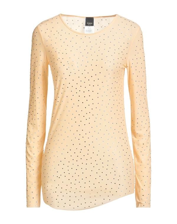 ピンコ レディース トップス Tシャツ PINKO Pale Pink ピンク