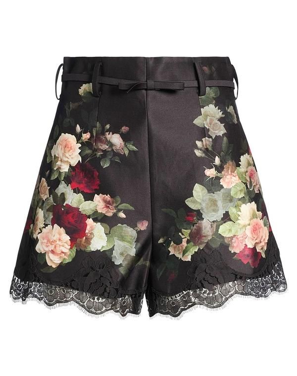 ジマーマン レディース ボトムス ハーフパンツ・ショーツ ショートパンツバミューダパンツ ZIMMERMANN Black ブラック