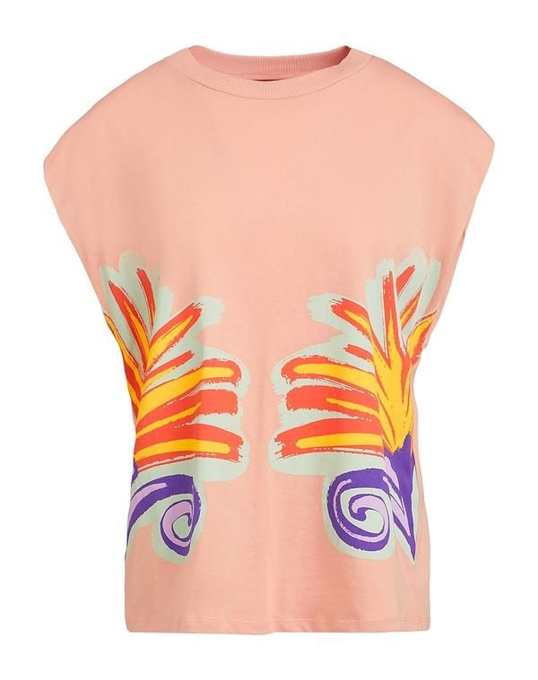マックスアンドコー レディース トップス Tシャツ MAXCo Salmon Pink ピンク