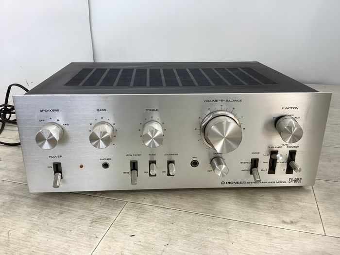 T17 PIONEER パイオニア SA-6850 アンプ 通電のみOK ジャンク - メルカリ