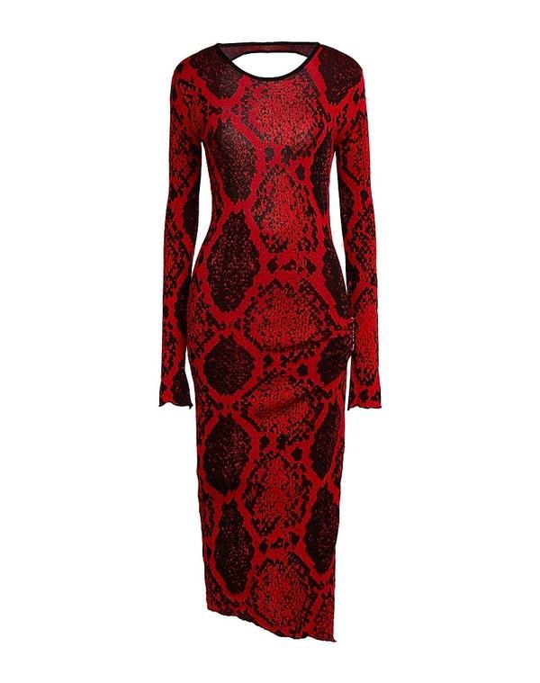 ジ アティコ レディース トップス ワンピース チューブドレス THE ATTICO Red レッド