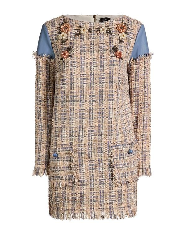 エリザベッタフランキ レディース トップス ワンピース チューブドレス ELISABETTA FRANCHI Light Blue ブルー 118,400円