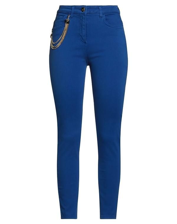 エリザベッタフランキ レディース ボトムス デニムパンツ ジーンズ ELISABETTA FRANCHI Bright Blue ブルー