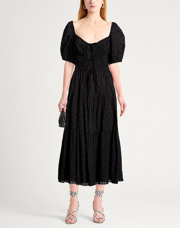 ウラ・ジョンソン レディース トップス ワンピース ULLA JOHNSON Black