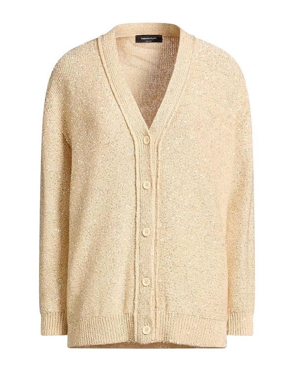 ファビアナ フィリッピ レディース アウター カーディガン FABIANA FILIPP Ivory アイボリー