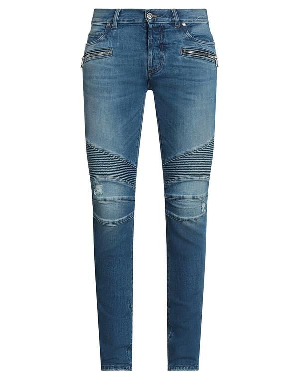 バルマン メンズ ボトムス デニムパンツ ジーンズ BALMAIN Blue ブルー