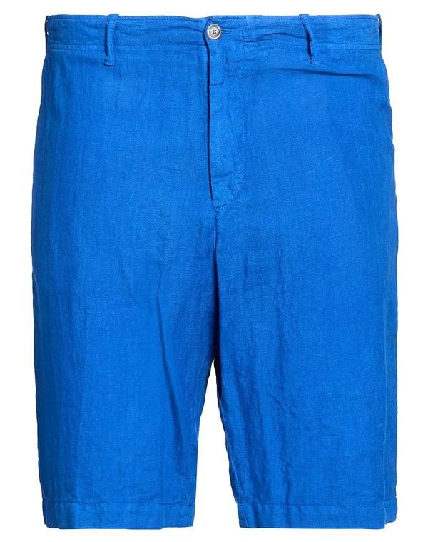 フェデーリ メンズ ボトムス ハーフパンツ・ショーツ ショートパンツバミューダパンツ FEDELI Azure Blue ブルー