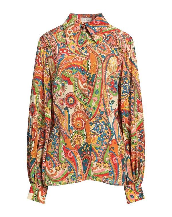 エトロ レディース トップス シャツ ETRO Green グリーン