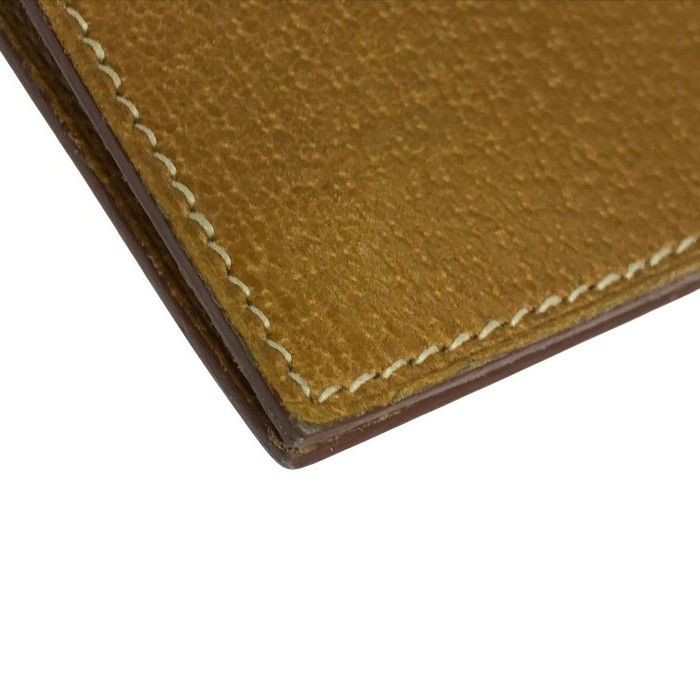 HERMES エルメス アジェンダPM 手帳カバー ユニセックス レザー コンパクト メモ ミニサイズ ブラウン 中古 T1 HERMES エルメス アジェンダPM 手帳カバー ユニセックス レザー