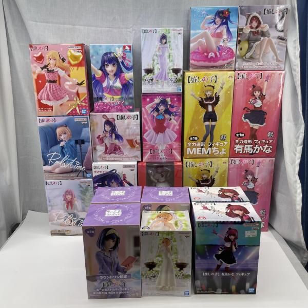 【中古】推しの子 ﾌﾟﾗｲｽﾞﾌｨｷﾞｭｱ 21点 まとめ売り 星野ｱｲ ﾙﾋﾞｰ あかね MEMちょ[91]