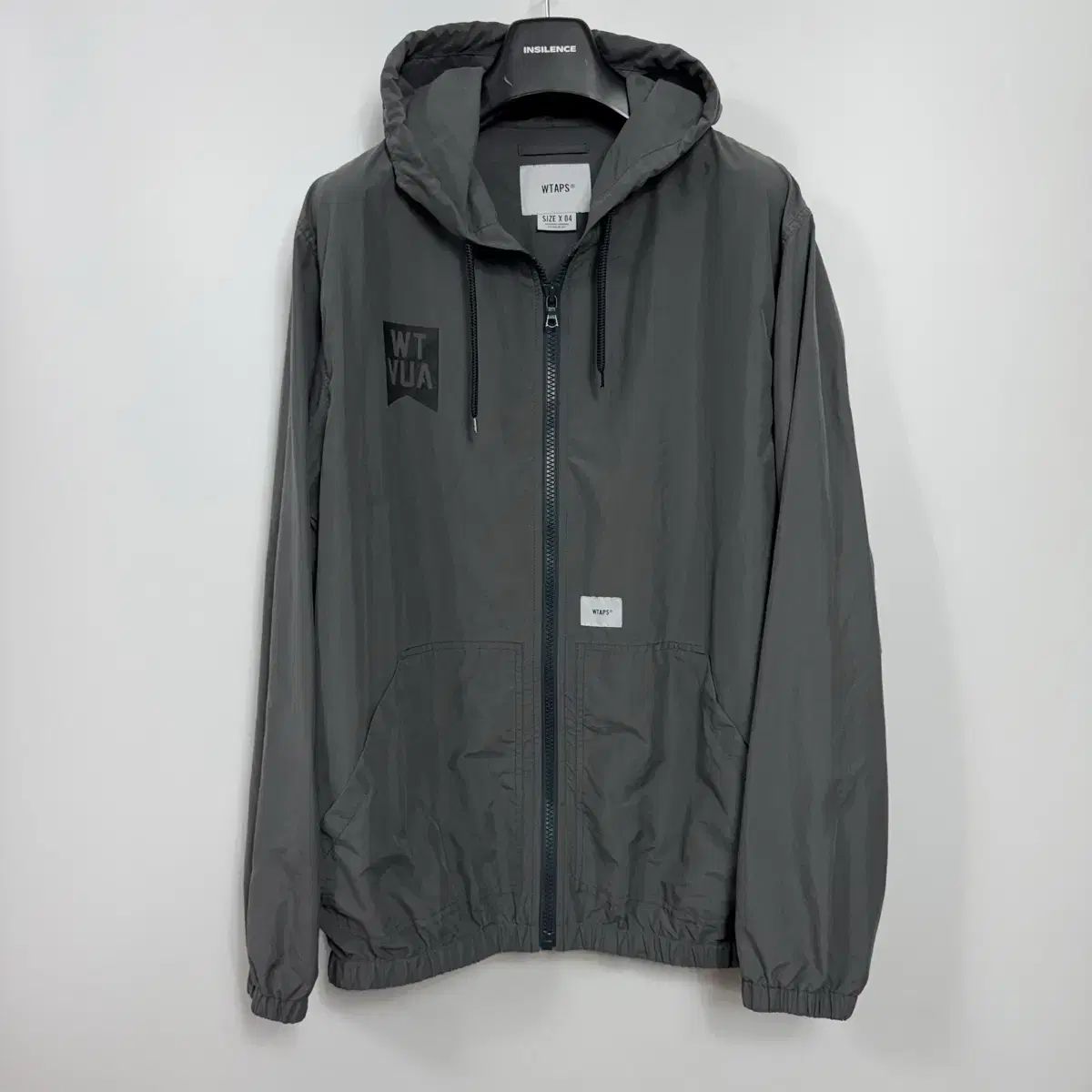 WTAPS アカデミー ナイロン フード ジップアップ ジャケット