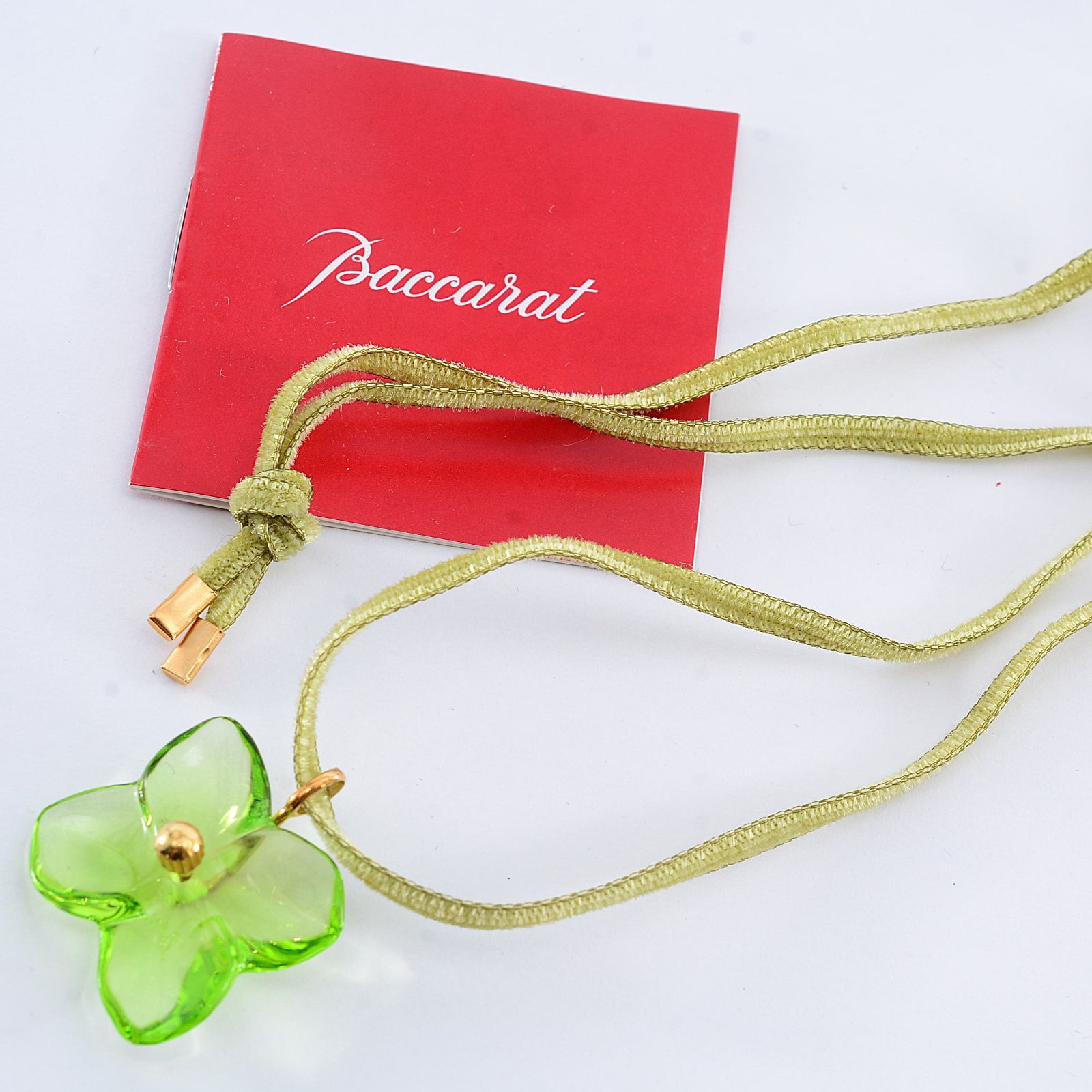 BACCARAT バカラ K18 18金 750 オルテンシア フラワー 花 チョーカー