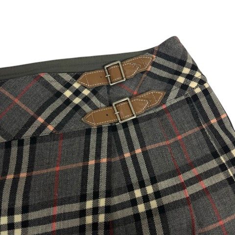 バーバリー ロンドン BURBERRY LONDON FLF59-621 ラップスカート
