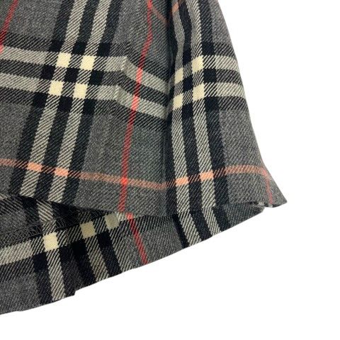 未使用　Burberry London ラップスカート　ノバチェック　グレー バーバリー ロンドン BURBERRY LONDON FLF59-621 ラップスカート