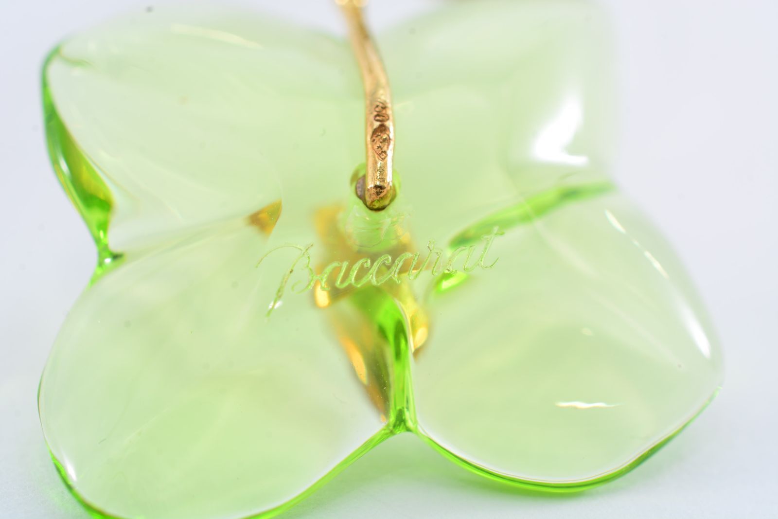 BACCARAT バカラ K18 18金 750 オルテンシア フラワー 花 チョーカー