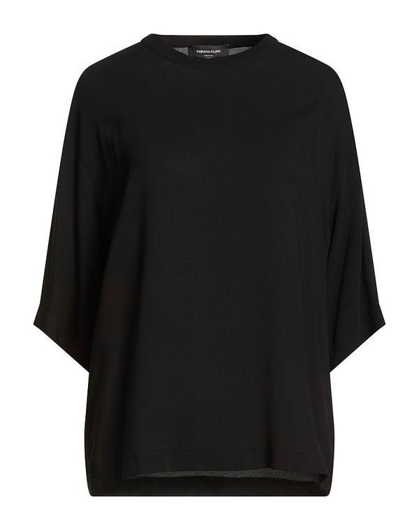 ファビアナ フィリッピ レディース トップス シャツ FABIANA FILIPPI Black ブラック