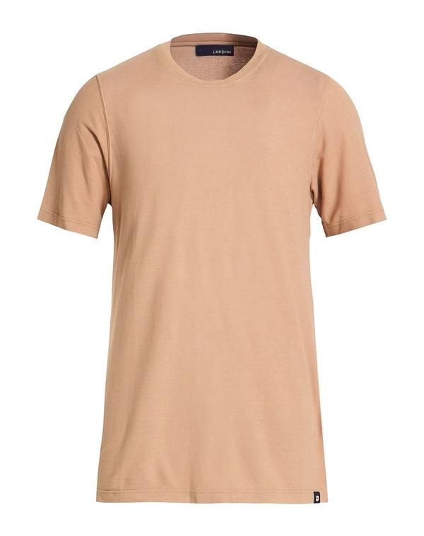 ラルディーニ メンズ トップス Tシャツ LARDINI Light Brown ブラウン