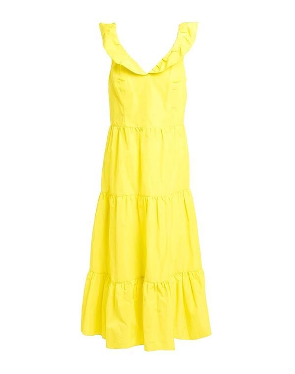 マルパルミ レディース トップス ワンピース パーティドレス MALPARMI Yellow イエロー